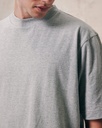 Uskees Bolur #7008 Oversized t-shirt - Grey marl