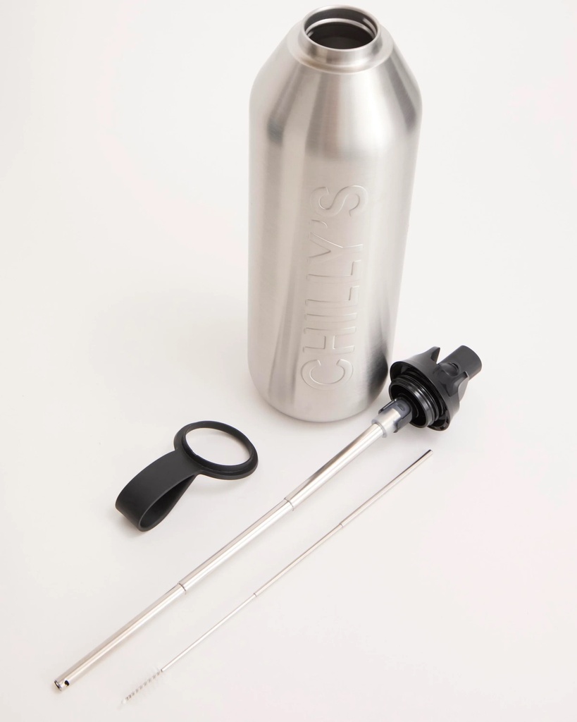 Chilly's S3 Sport Flip Bottle Steel 1000ml