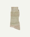 Uskees sokkar #4006 Organic Cotton socks - Khaki mix