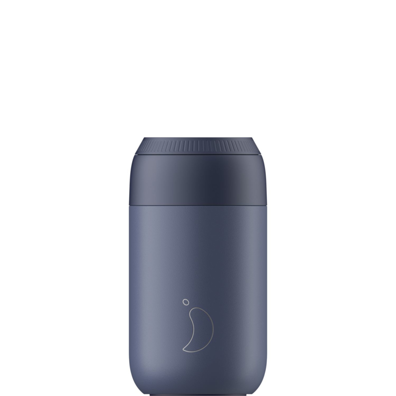 Chilly's S2 Kaffimál Whale Blue 340ml