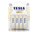 Tesla AA Gold+ 4 í pk. Alk. rafhl.