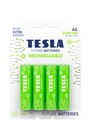Tesla AA Rechargeable+ 4 í pk. Ni-Mh rafhl.