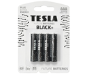 Tesla AAA Black+ 4 í pk. Alk. rafhl.
