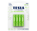 Tesla AAA Rechargeable+ 4 í pk. Ni-Mh rafhl.