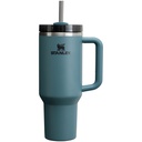 Stanley Quencher 1,18L Blue Spruce - Stanley Quencher 1,18L Ash - Fliplok fylgir frítt