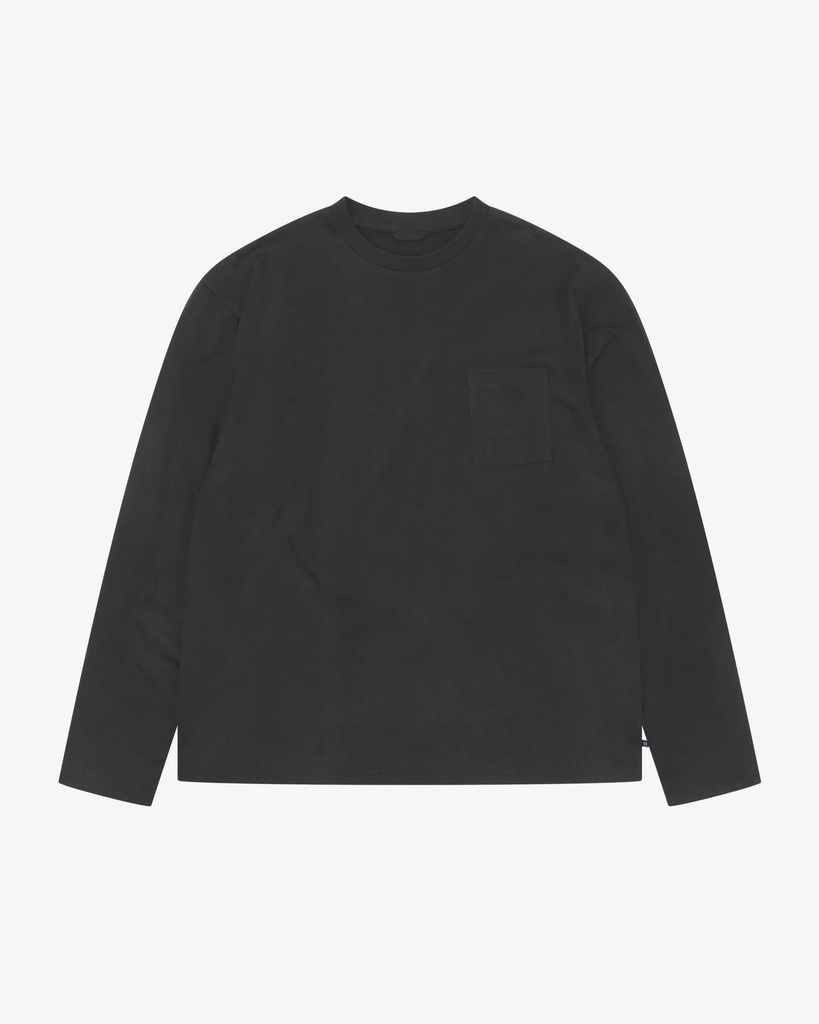 Uskees Bolur #7010 Long sleeve t-shirt - Faded black