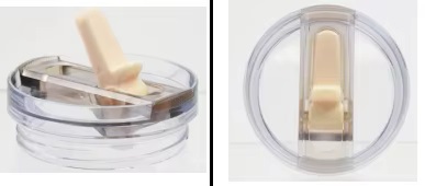 Lok með Flip stút fyrir Stanley 1,18L Cream Lekafrítt