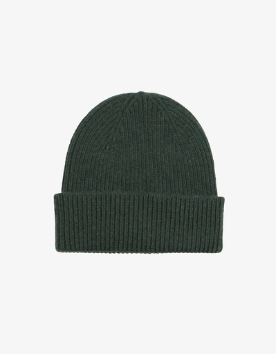 [COL-212014] COLORFUL STANDARD - MERINO WOOL BEANIE - HUNTER GREEN