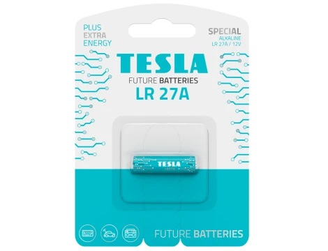 [18270120] Tesla LR27A - 1 stk í pk. Alkaline rafhl.