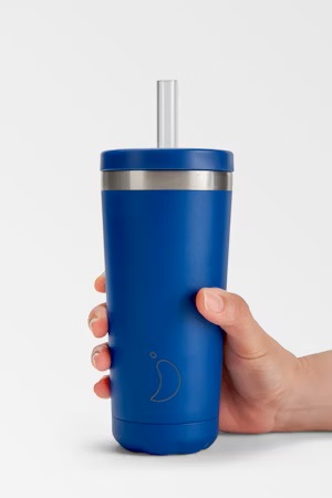 [CHI-106550] Chilly's Straw Cup Blue Matte 500 ml